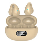 R15 Bluetooth-compatible 5.3 Ear Clip HiFi Earphone Touch Control Music Gaming Headset