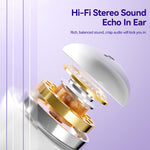ESSAGER TWS Bluetooth-compatible Earphone HiFi Stereo Sound HD Calling Wireless Headset