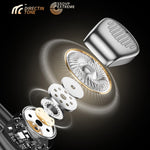 WEKOME Beluga G1 ENC Noise Reduction Bluetooth-compatible Headphones Open Ear Wireless Neckband Earphone
