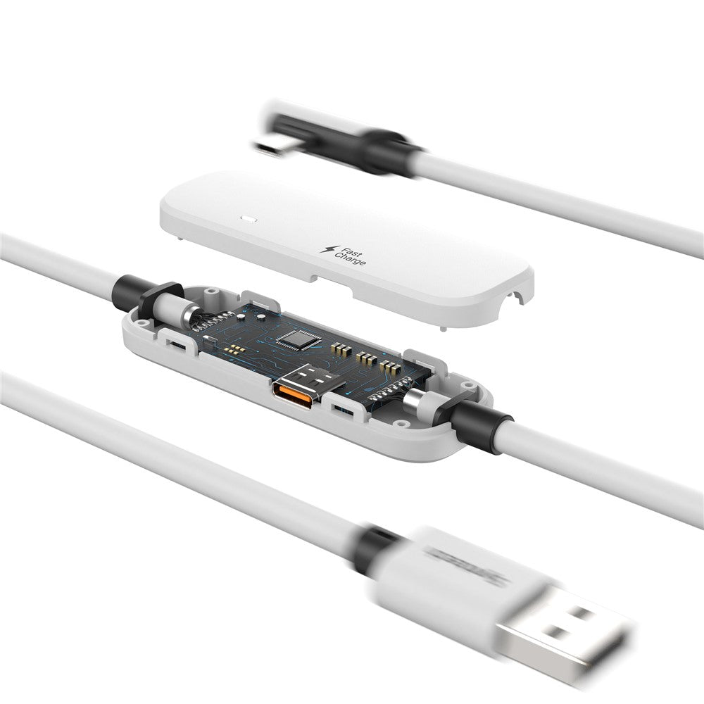 SYNTECH M32C1-5 5M VR Headset Charging Cable for Meta Quest 3S / 3 / 2 Fast Charging Cord 18W USB 3.0
