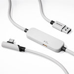 SYNTECH M32C1-5 5M VR Headset Charging Cable for Meta Quest 3S / 3 / 2 Fast Charging Cord 18W USB 3.0