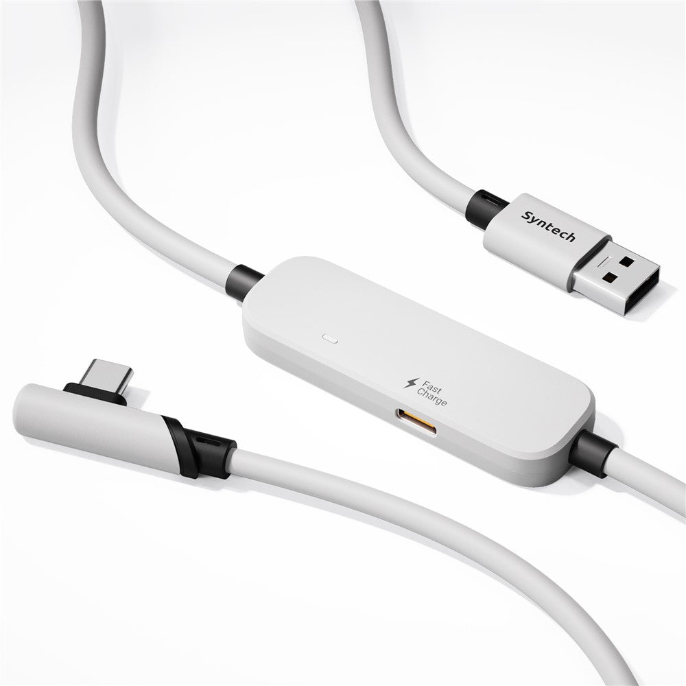 SYNTECH M32C1-5 5M VR Headset Charging Cable for Meta Quest 3S / 3 / 2 Fast Charging Cord 18W USB 3.0
