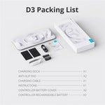 BOBOVR D3 For Meta Quest 3 VR Headset Controller Battery Charging Dock with 2 Batteries
