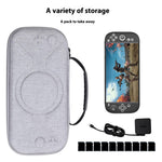 For Nintendo Switch 2 Carrying Case Handheld Game Console Storage Bag EVA Fabric Shockproof Organizer