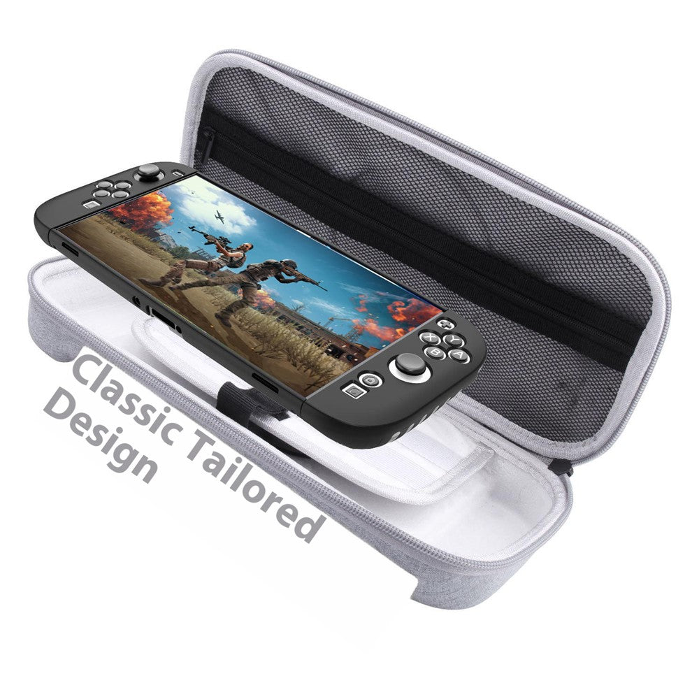 For Nintendo Switch 2 Carrying Case Handheld Game Console Storage Bag EVA Fabric Shockproof Organizer