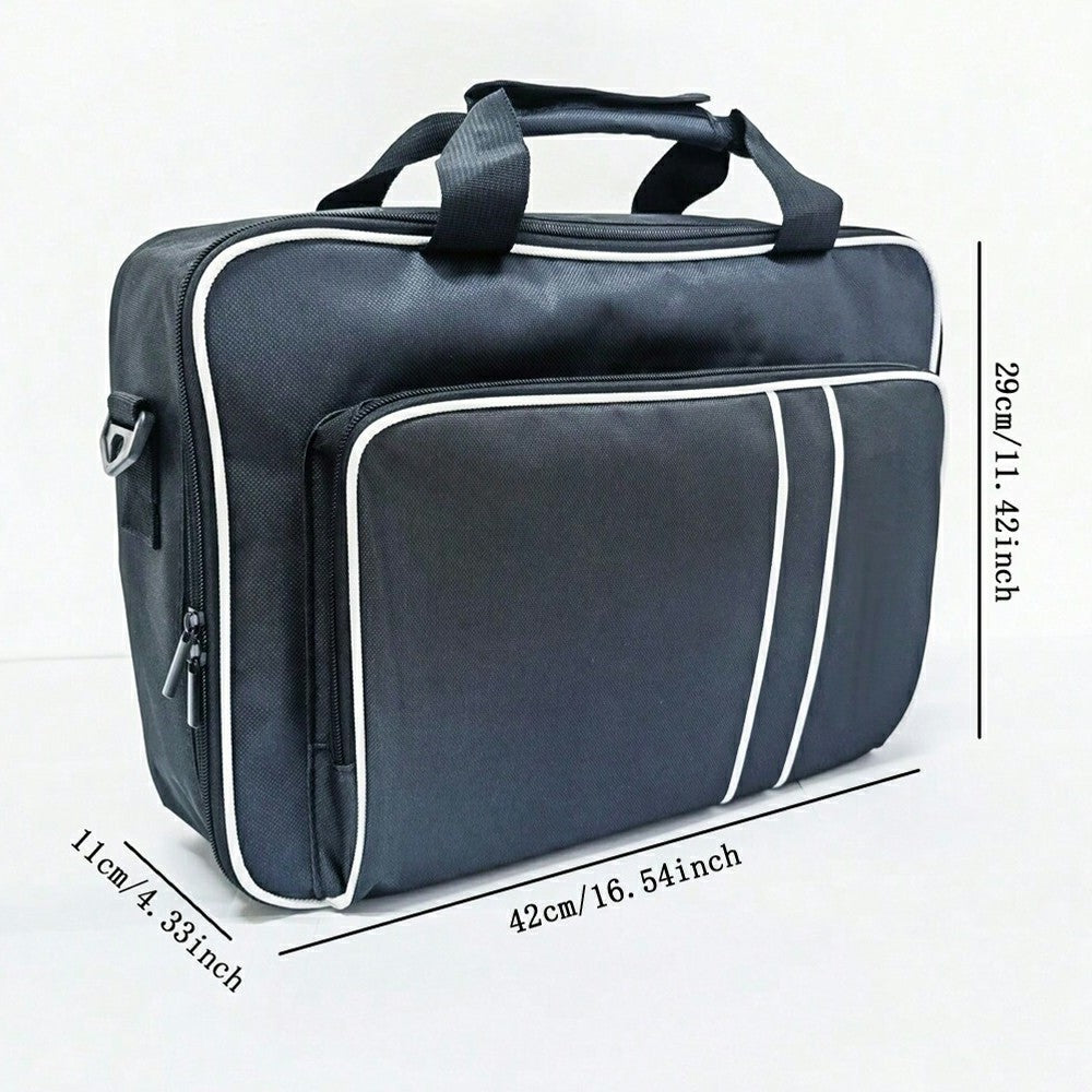 For Sony PlayStation 5 Carrying Case Game Console Portable Storage Bag Handheld Shoulder Strap Gaming Accessories Organizer
