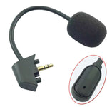 Replacement Noise-Canceling Boom Microphone for Siberia T20 Gaming Headset, Detachable Mic Headphones Accessory