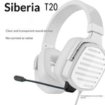 Brusreducerande bommikrofon för Siberia T20 Gaming Headset, tillbehör till hörlurar med avtagbar mikrofon