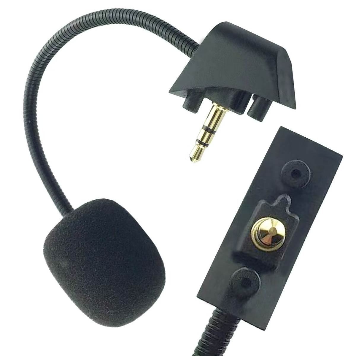 Brusreducerande bommikrofon för Siberia T20 Gaming Headset, tillbehör till hörlurar med avtagbar mikrofon