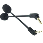 Replacement Microphone for HyperX Cloud Alpha S Gaming Headset Noise Cancelling 3.5mm Boom Flexible Mic