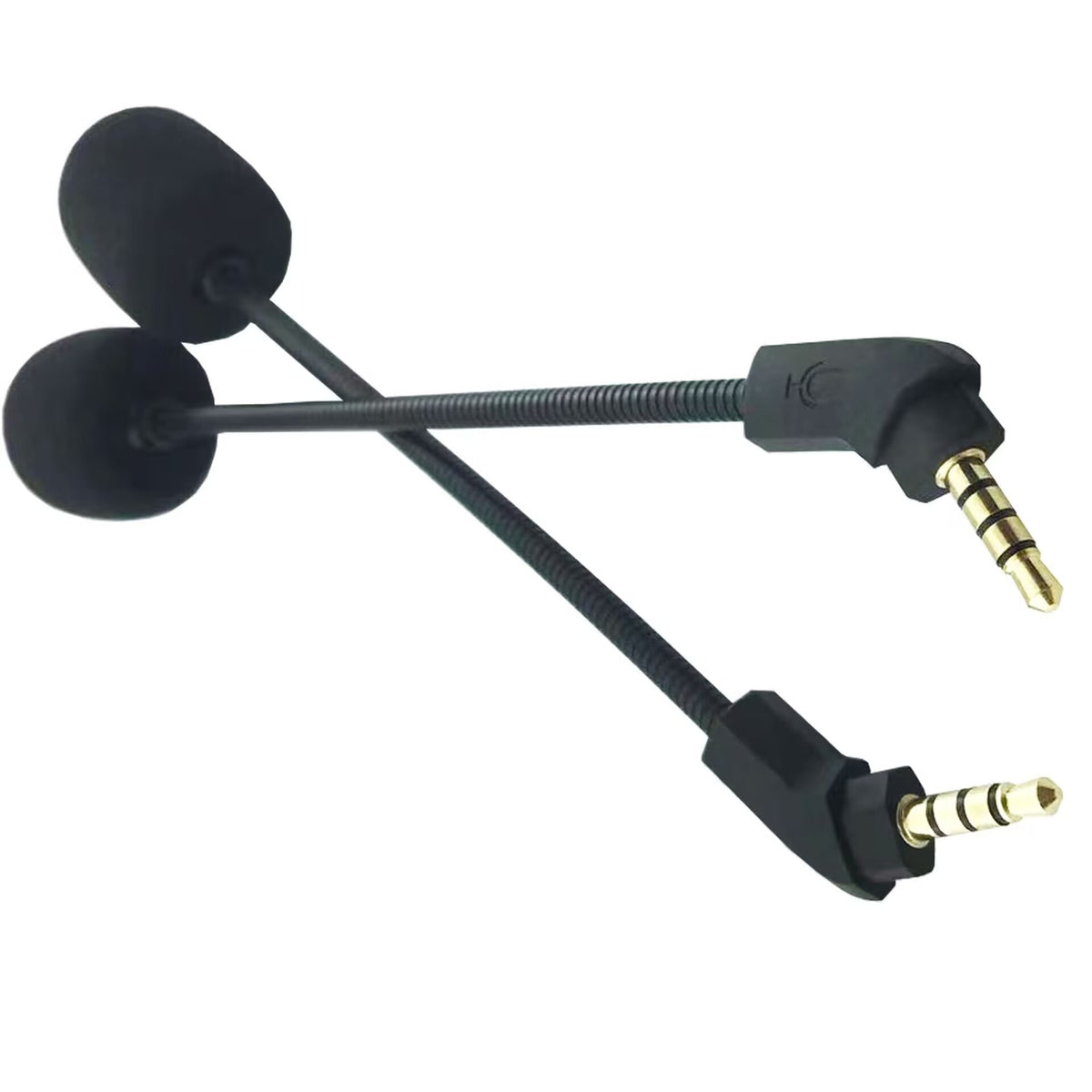 Replacement Microphone for HyperX Cloud Alpha S Gaming Headset Noise Cancelling 3.5mm Boom Flexible Mic