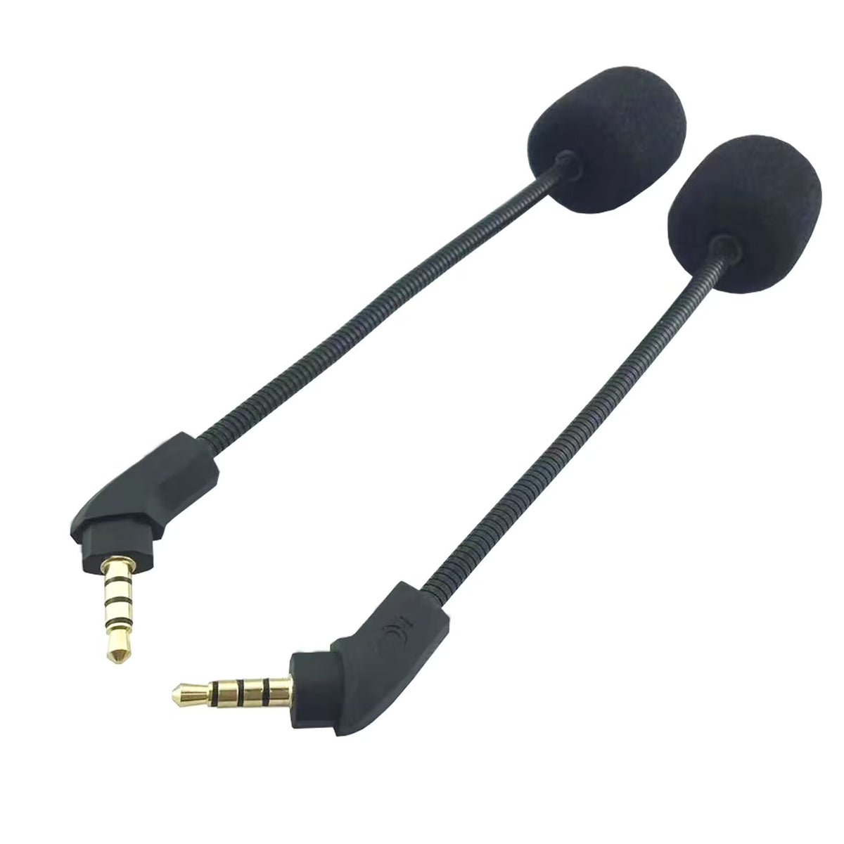 Replacement Microphone for HyperX Cloud Alpha S Gaming Headset Noise Cancelling 3.5mm Boom Flexible Mic