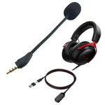 Replacement Microphone for HyperX Cloud III Gaming Headset Noise Cancelling Boom Mic Headphones Accessories