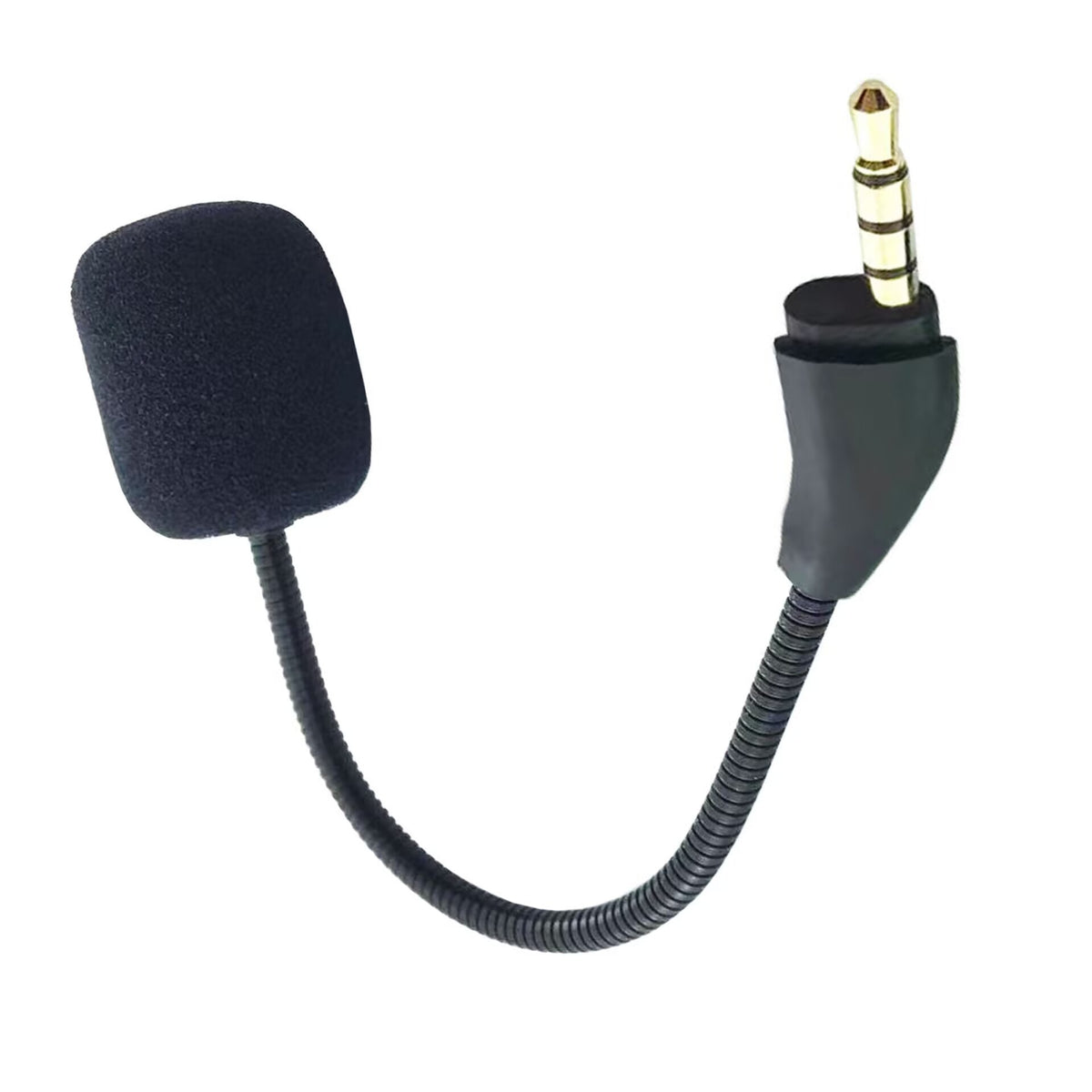 M20 3.5mm Replacement Microphone for HyperX Cloud III Gaming Headset Boom Flexible Mic Noise Cancelling with Foam Cover