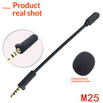 M25 Noise Cancelling Microphone for ASUS ROG Theta 7.1 Gaming Headset Detachable Boom Mic Headphones Accessories