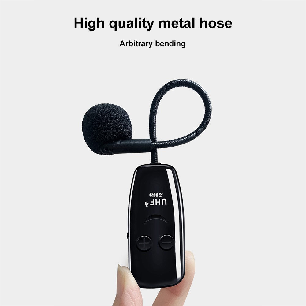 U12F 2 Transmitters + 1 Receiver UHF Wireless Head-mounted Microphone System for Tour Guide Teacher Training