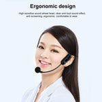 U12F 2 Transmitters + 1 Receiver UHF Wireless Head-mounted Microphone System for Tour Guide Teacher Training