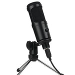 A6 USB Gaming Mikrofon Computer Kondensator PC Mic med Tripod Stand til Streaming Podcast Gaming Vokaloptagelse