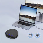 M6 USB-mikrofon för skrivbord med indikator, rundstrålande kondensatorinspelningsmikrofon