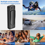 M6 Infrared Night Vision 1080P Full HD Pocket Camera Portable Video Recorder with Back Clip