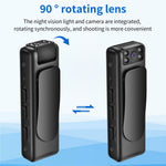M6 Infrared Night Vision 1080P Full HD Pocket Camera Portable Video Recorder with Back Clip