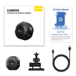 X3 30W Mini DV Wireless Infrared Night Vision Camera Home Security Indoor HD WiFi Camera