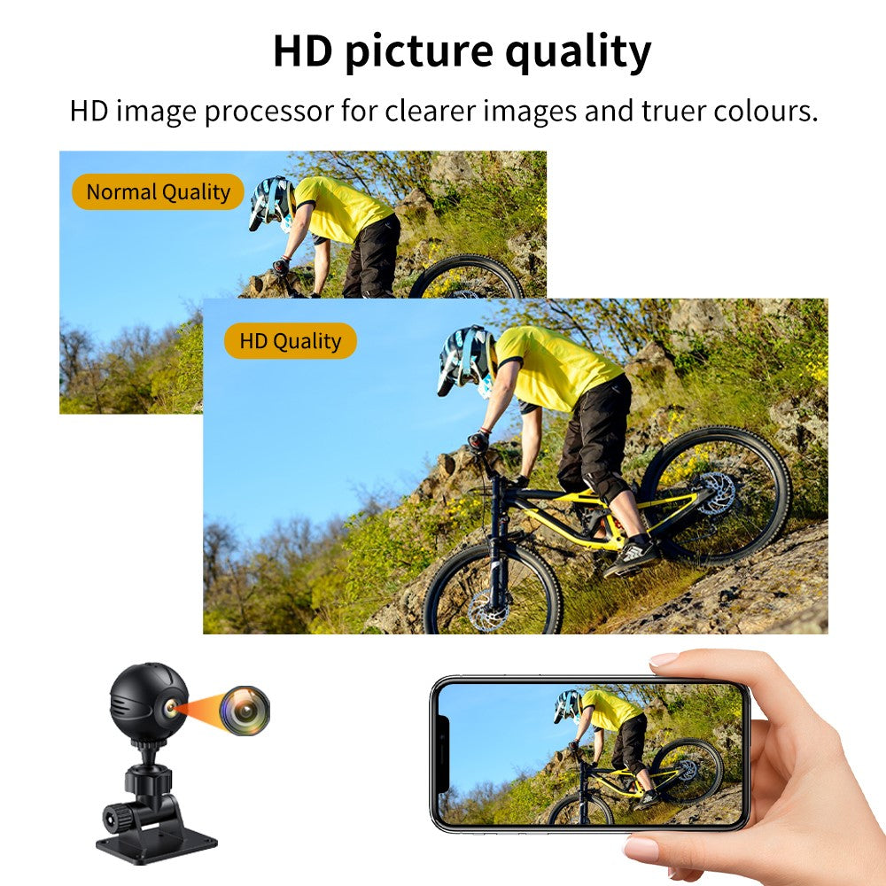 X3 30W Mini DV Wireless Infrared Night Vision Camera Home Security Indoor HD WiFi Camera
