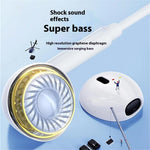 Type-C / 8-Pin 2-in-1 Wired Earphone Digital Chip Stereo Wire Control Phone Music Headset
