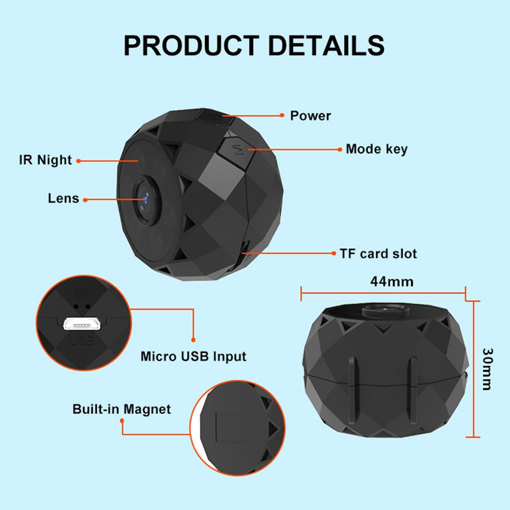 WK16 Home Surveillance WiFi Camera Mobile Phone Remote Monitoring Night Vision Camera