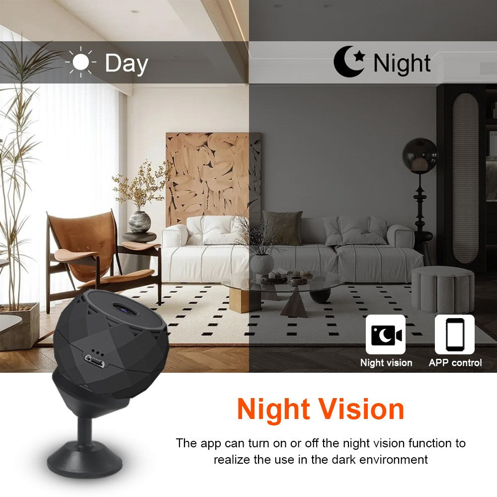 WK16 Home Surveillance WiFi Camera Mobile Phone Remote Monitoring Night Vision Camera