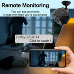 WK16 Home Surveillance WiFi Camera Mobile Phone Remote Monitoring Night Vision Camera
