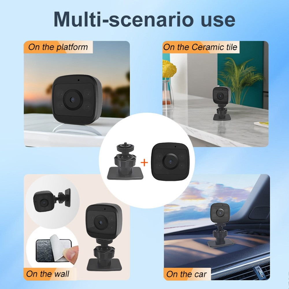 WK15 720P HD Night Vision Loop Recording WiFi Surveillance Camera Supports 128GB TF Card