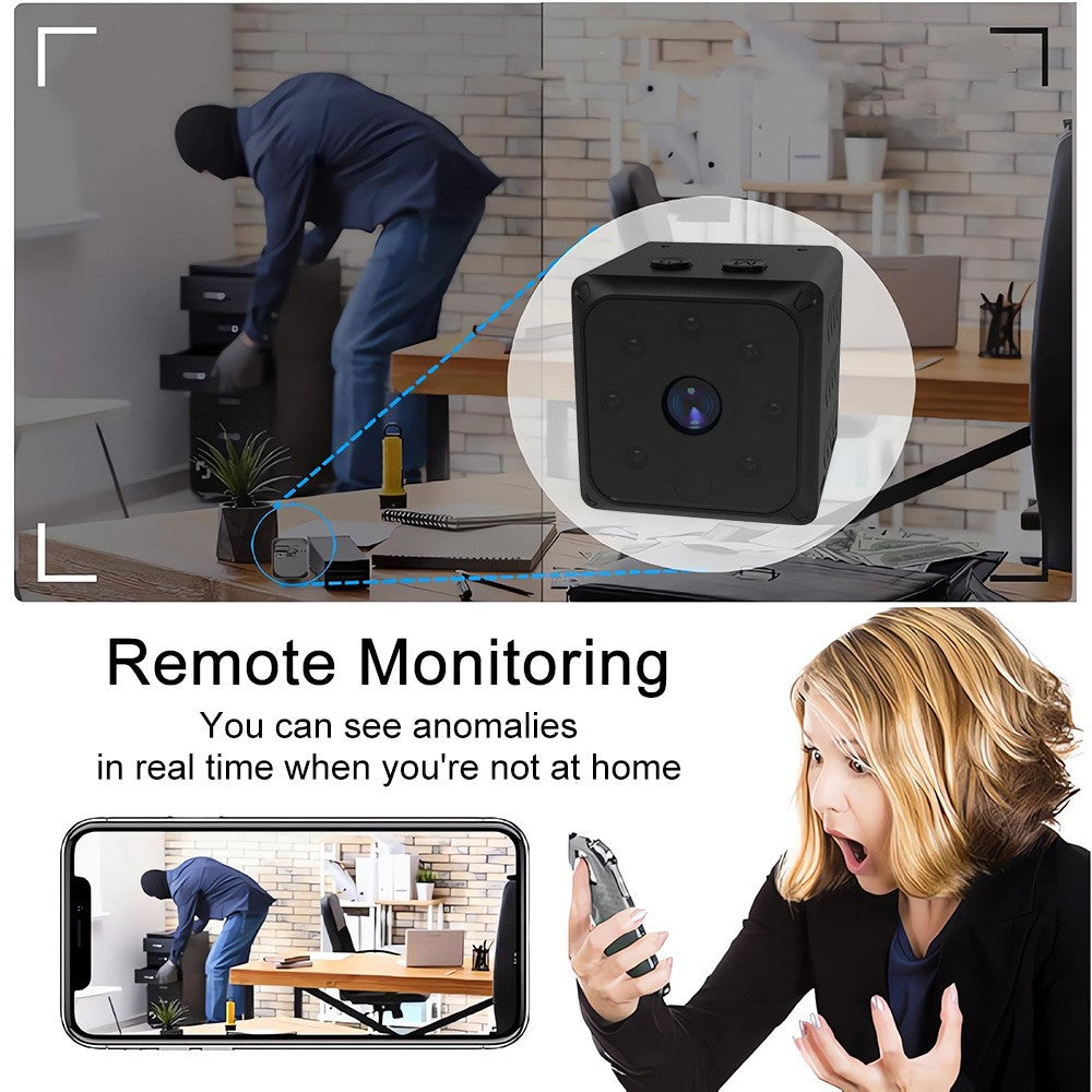 WK14 Wireless Home Security Camera Remote Monitoring Night Vision WiFi Camera
