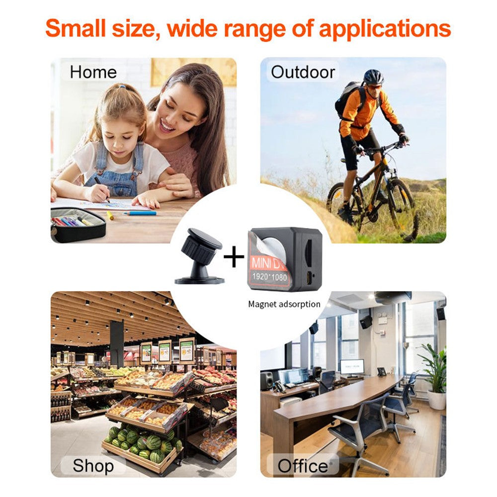MD18 1080P Wireless Security Camera Motion Detection Night Vision Home Pet Baby Monitor