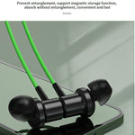 ME515W 3.5mm Wired Earphone Built-In Microphone HiFi Sound Music Gaming Magnetic Headset