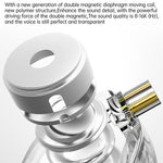ND Venus Avtagbara Typ-C Trådbundna Hörlurar HiFi-Ljud Industriella In-Ear Hörlurar (Utan Mikrofon)