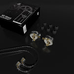 ND Venus Avtagbara Typ-C Trådbundna Hörlurar HiFi-Ljud Industriella In-Ear Hörlurar (Utan Mikrofon)