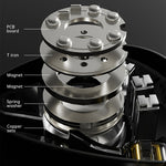 ND X12 Wired Earphones 10mm Dynamic Driver +5BA HiFi In-Ear Headphones with Detachable Cable, with Mic
