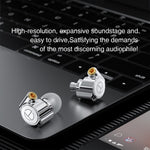 TRN TA1 Aftagelig 3,5 mm kabelbaseret in-ear-høretelefon med MMCX-interface og tung bas, standardversion