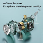 TRN ST1 Pro Detachable 3.5mm Wired In-Ear Earphone HiFi Music Tunable Headset without Mic