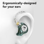TRN ST1 Pro Detachable 3.5mm Wired In-Ear Earphone HiFi Music Tunable Headset without Mic