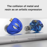 TRN MT4 PRO Detachable Type-C Wired In-Ear Earphone Dual Dynamic Driver HiFi Monitor Headphone with Mic