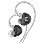 TRN MT4 PRO Detachable 3.5mm Wired In-Ear Earphone Dual Dynamic Driver HiFi Headset, without Mic