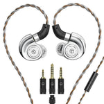 TRN Conch Earphone DLC Diamond Diaphragm Dynamic Driver In-Ear Monitor Tuning Headphones, with Mic