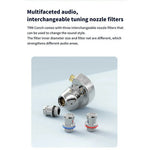 TRN Conch Earphone DLC Diamond Diaphragm Dynamic Driver In-Ear Monitor Tuning Headphones, No Mic