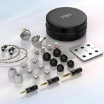 TRN Conch Earphone DLC Diamond Diaphragm Dynamic Driver In-Ear Monitor Tuning Headphones, No Mic