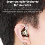 TRN MT1 Pro Detachable 3.5mm Wired In-Ear Earphone Heavy Bass Music Headset without Mic