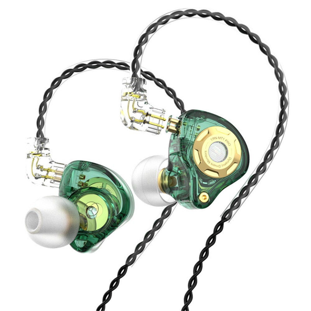 TRN MT1 Pro Detachable 3.5mm Wired In-Ear Earphone Heavy Bass Music Headset without Mic