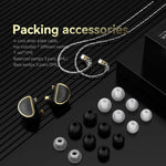TRN Xuanwu Detachable 3.5mm Wired In-Ear Earphone 10mm Square Planar Driver HiFi Headset with Mic