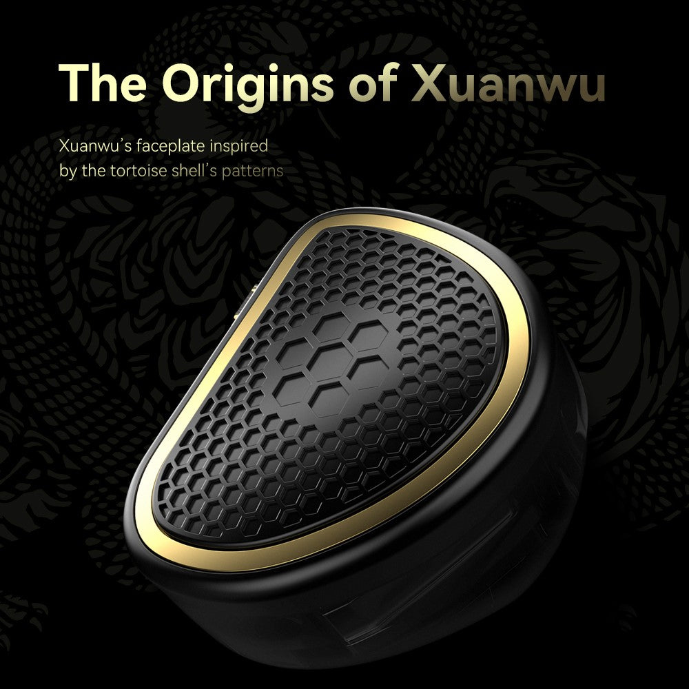 TRN Xuanwu Detachable 3.5mm Wired In-Ear Earphone 10mm Square Planar Driver HiFi Headset with Mic